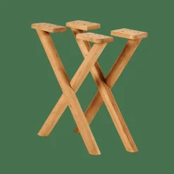 ACACIA Table à Manger Avec Pieds En X