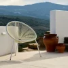 ACAPULCO Chaise Lounge Blanc
