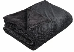 AGNES Plaid Blanc Cassé