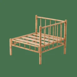 BAMBOLETTE Fauteuil De Coin Aspect Bambou