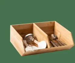 BAMBOO Organisateur Empilable Naturel