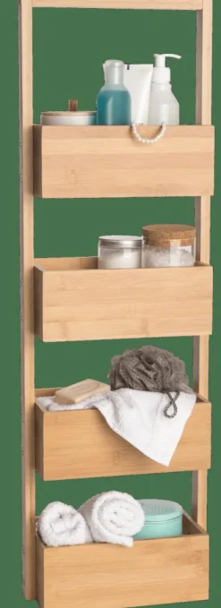 BAMBOO Étagère De Rangement XL Naturel