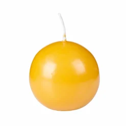 BOLA Bougie Boule Rouge Foncé