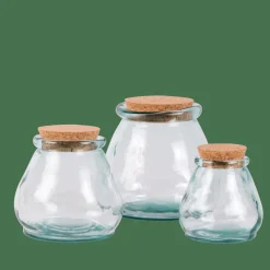 BOLSO Pot à Provisions 80 CL Transparent