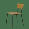 BRODY Chaise De Salle à Manger Naturel