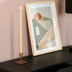 DUO Bougies Dîner Set De 2 Rouge