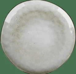 EARTH LAGOON Assiette Plate Vert Clair