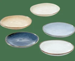 EARTH LAGOON Assiette Vert Clair