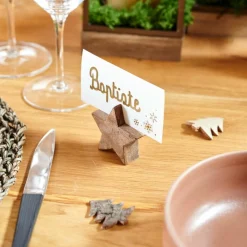 ESTELLA Porte-nom Brun