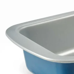 GREENBAKE Moule à Cake 25X11X6,4CM Bleu