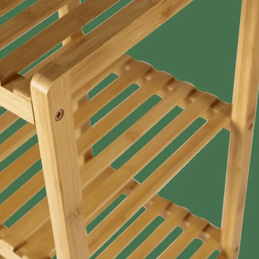 HELGE Étagère 2 Tiroirs Naturel