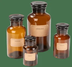 HERBORA Pot à Provisions 12,5 CL Brun