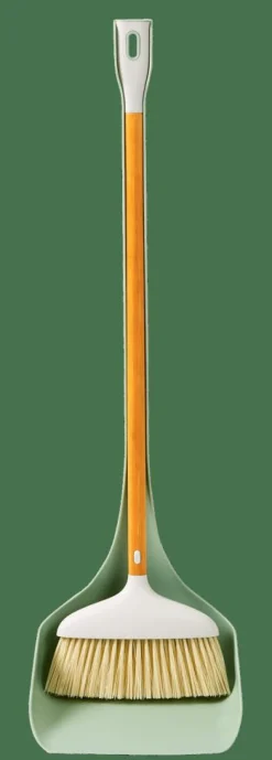 JASMIN Set Balai Vert, Naturel