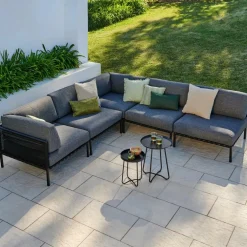 JUMBO Fauteuil De Coin Noir