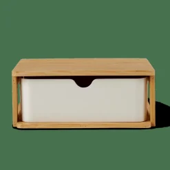 KONDO Organisateur 1 Tiroir Blanc, Naturel