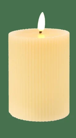 LED Bougie Avec LED Brun