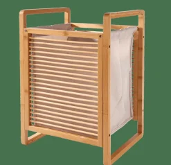 LINOLUX BAMBOE Panier à Linge Naturel