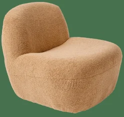 MIKE Fauteuil Brun