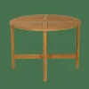 PORTLAND Table Pliante Naturel