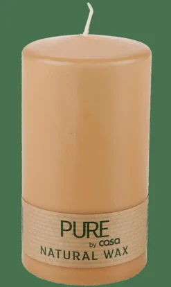 PURE Bougie Cylindrique Beige