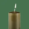 PURE Bougie Cylindrique Vert