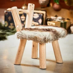 RUDOLF Tabouret Naturel