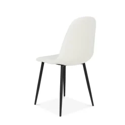 SILKE Chaise De Salle à Manger Bouclette