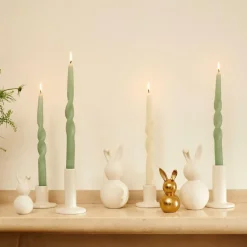 SPIRAL Bougie Torsadée Vert