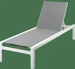 SYDNEY Chaise Longue Blanc