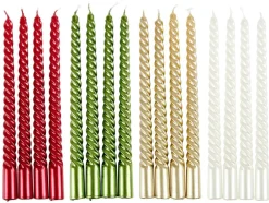 TWIST Bougies Dîner Rouge