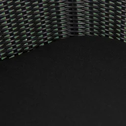 VIENNA Chaise Coque Salle à Manger Noir