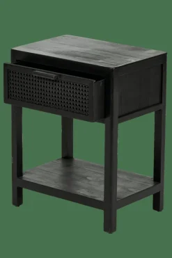WEBSTER Table De Chevet Noir