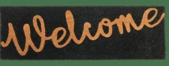 WELCOME Paillasson Noir