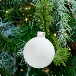 WHITE Rideau à Franges Blanc