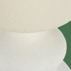 WHITESTONE Lampe De Table Avec Abat-jour E27 Blanc Cassé